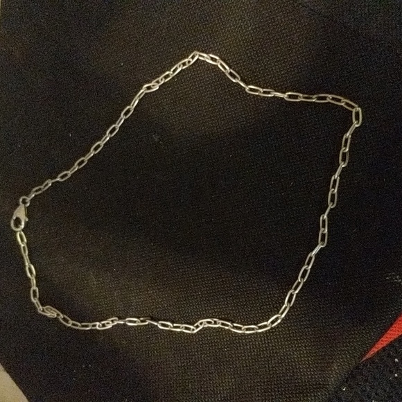 Oval sterling silver chain - Picture 2 of 4